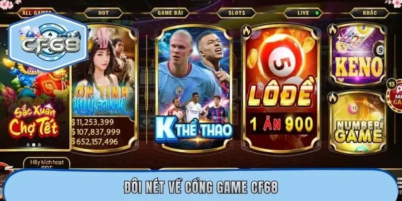 Đôi nét về cổng game CF68